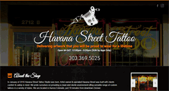 Desktop Screenshot of havanasttattoos.com