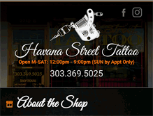 Tablet Screenshot of havanasttattoos.com